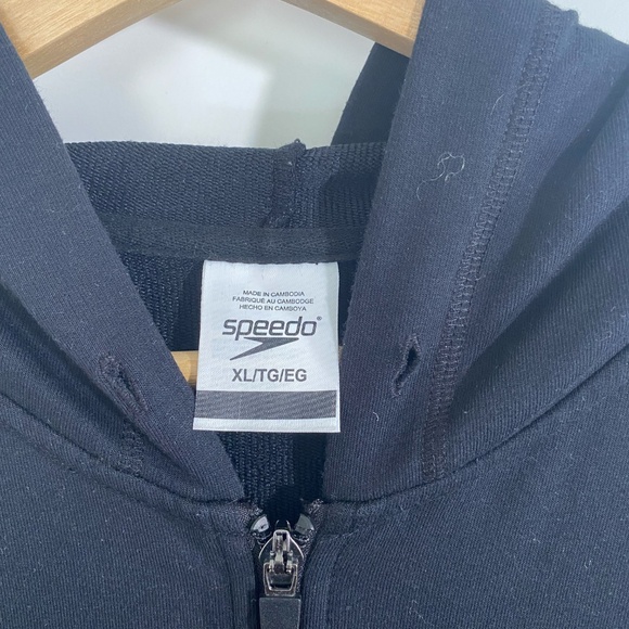 Women's Speedo swimsuit coverup hoodie Size XL - Picture 4 of 6